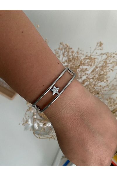 stainless steell أصفاد فولاذية على شكل نجمة / عين