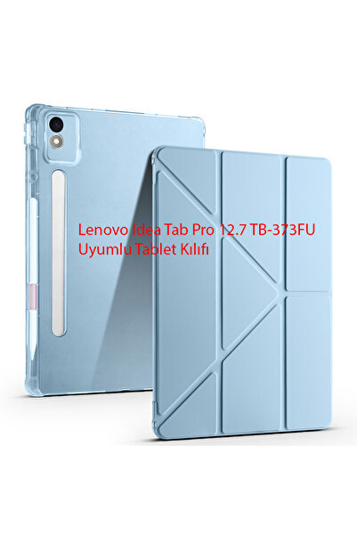 Yesnıce Lenovo Idea Tab Pro 12.7 TB-373FU Kalemlikli Standlı Uyku Modlu Katla...