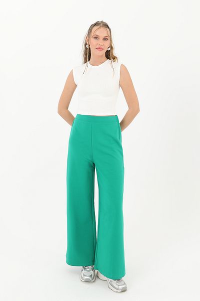 Modamorfo Women's Wide Leg Pants - 30007Pnt
