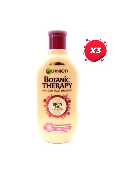 Garnier X3 - BOTANIC THERAPY SAMPON 400ML RICIN OIL ALMOND