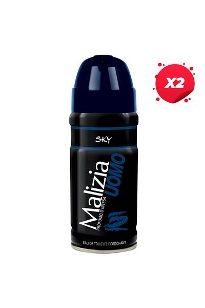 Malizia X2 - DEODORANT 150ML MEN SKYLINE