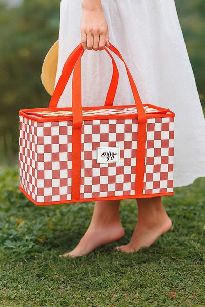 Hesaplı Kasa Thermo Insulated Picnic Bag 35 X 20 X 20 cm