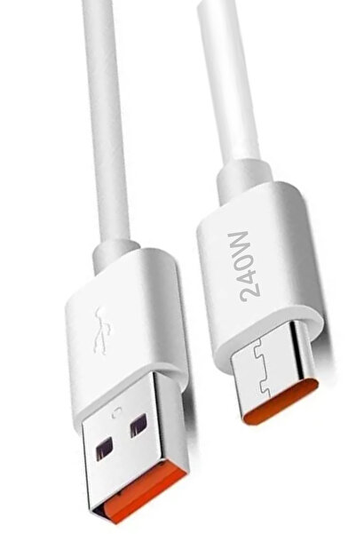 Zipax Oppo Reno 3 4 5 6 7 8 pro 2Z 14F Şarj Kablosu Type-C 240w Hızlı Şarj SZ...