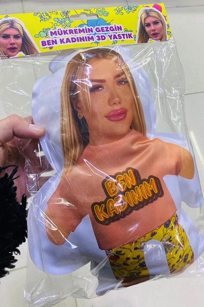 Namgo 3D Mini Pillow - My Traveler I'M a Woman