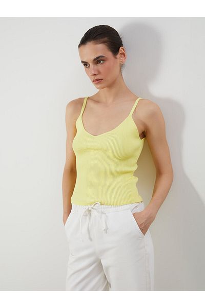 LC Waikiki V-Neck Strap Women's Knitwear Undershirt