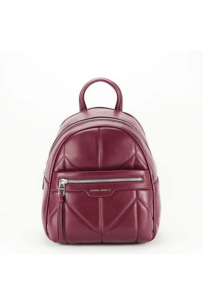 David Jones Medium Backpack 6860-3 16 Bordeaux