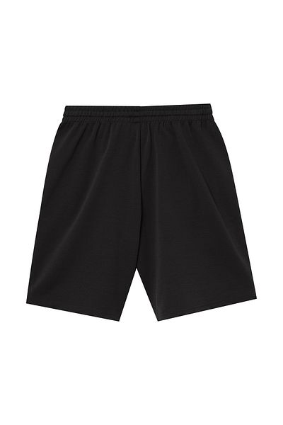 Giordano Men's Cotton Blend Interlock Elastic Waist Shorts