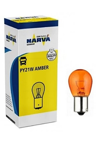 Narva Ampul PY21W AMBER - 12V-21W - BAU15s (17638)