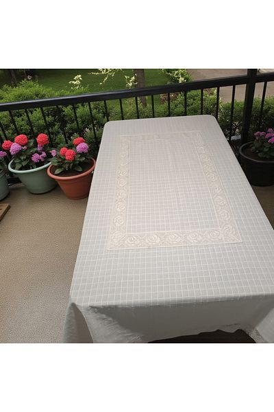 Cotopia Buldan Work Tablecloth Lace Authentic