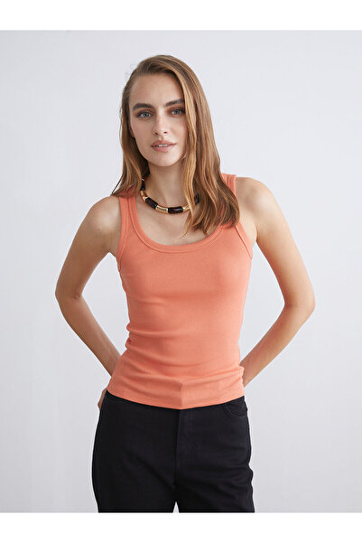 LC Waikiki Özmarka New Season U-Neck Women's Tank Top