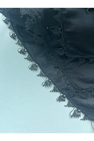 REYYAN Μαύρο χειροποίητο κέντημα με βελόνα γραφής/κέντημα με βελόνα/κέντημα με βελόνα/χειροποίητο τούλιντερ/κάλυμμα κεφαλιού