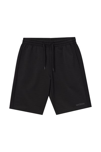 Giordano Men's Cotton Blend Interlock Elastic Waist Shorts