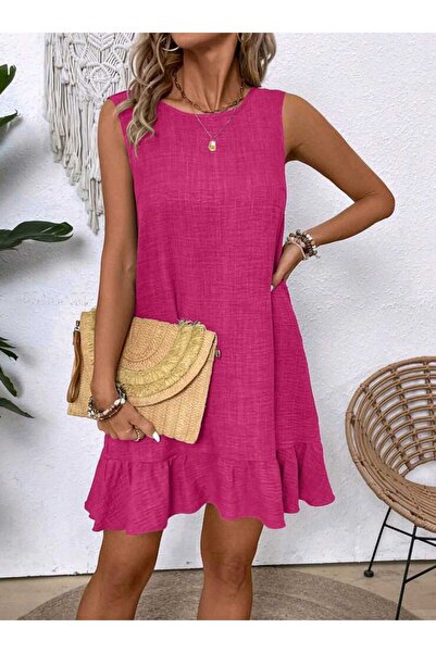 Cardee Carde Brief Fuchsia Linen Root Dye Grinding Clothes