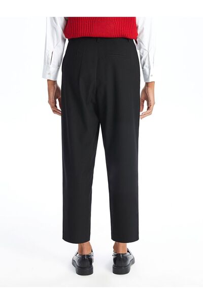 LC Waikiki Black Loose Fit Women's Trousers