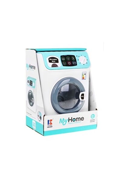 OEM Jucărie realistă de mașină de spălat cu efecte sonore și luminoase, setări pentru butoane, sertar extensibil, sertar deschis