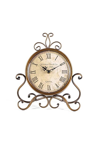 Generic HZDHCLH Vintage Table Clocks for Living Room Bedroom Decor, Silent Decorative Farmhouse Shelf Clock