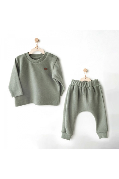 andywawa Ac26213 Casual 2'li Takım Green