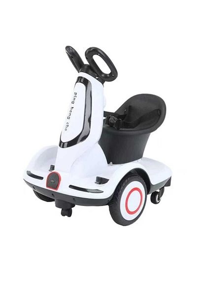 ماركة غير محددة Primo Plus Electric Scooter for Kids, 4-Wheel Electric Scooter with Dual Motor, Music and Light