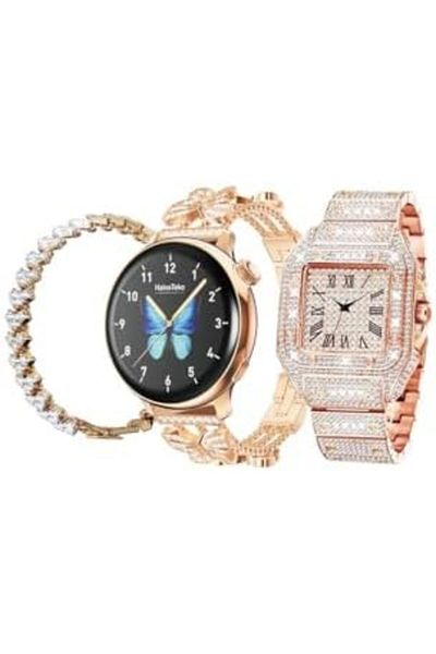HAINOTEKO G14 Mini Smart Watch With Stylish Analog Watch