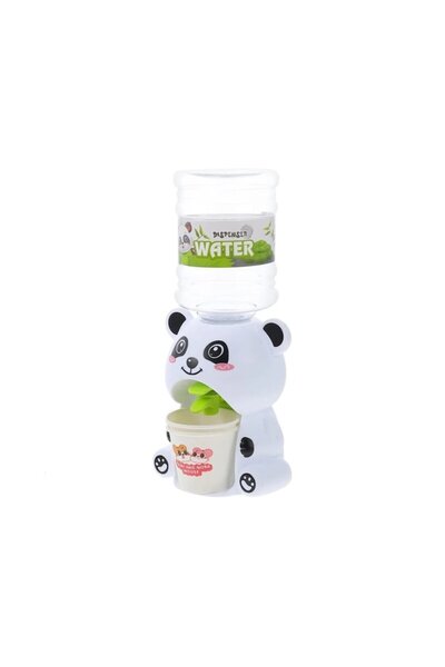 OEM Mini Water Dispenser Toy, Panda, 28 cm, White