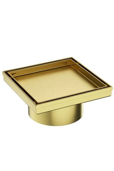 TREDEX Gold Floor Drain 15 x 15 cm