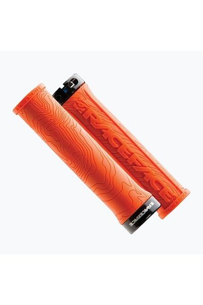 Race Face Grip Half Nelson cu blocare portocalie