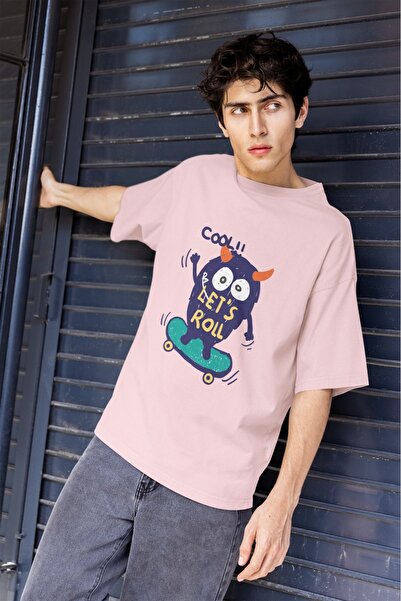 ArtYus ΑΝΔΡΙΚΟ/ΓΥΝΑΙΚΕΙΟ ΜΠΛΟΥΖΑ COOL LET'S ROLL ΜΕ ΤΥΠΟΥΜΕΝΟ ΣΤΑΙΡΙΑΚΟ ΣΧΕΔΙ...