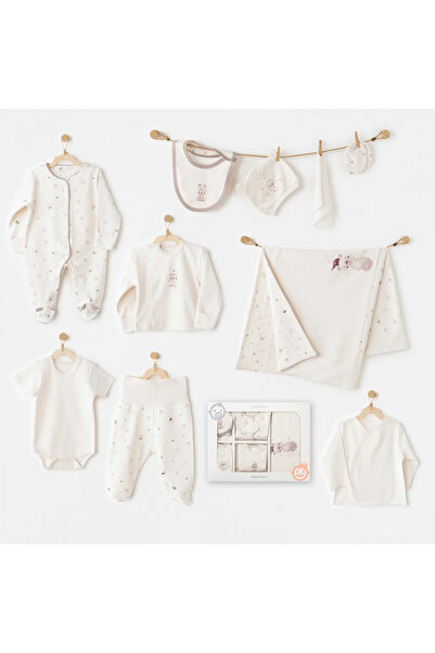 andywawa Ac26181 My 1 St Wardrobe 10-Piece Hospital Release Ecru