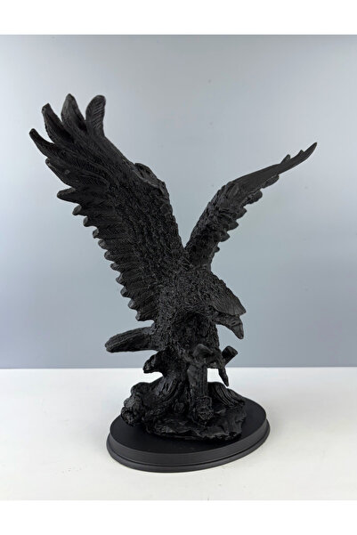 LivadoHome Kartal Dekoratif Biblo Heykel 30 x 27 cm