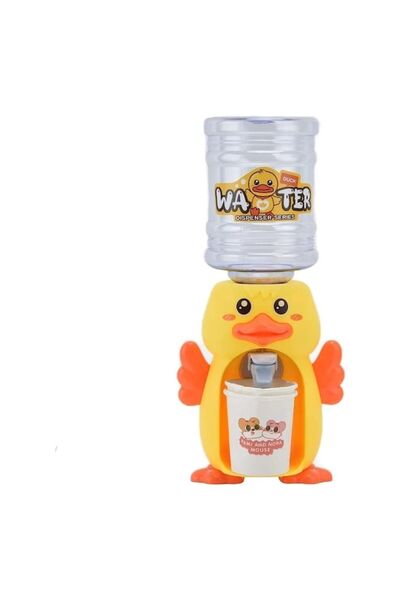 OEM Mini Water Dispenser Toy, Duck, 23 cm, Yellow