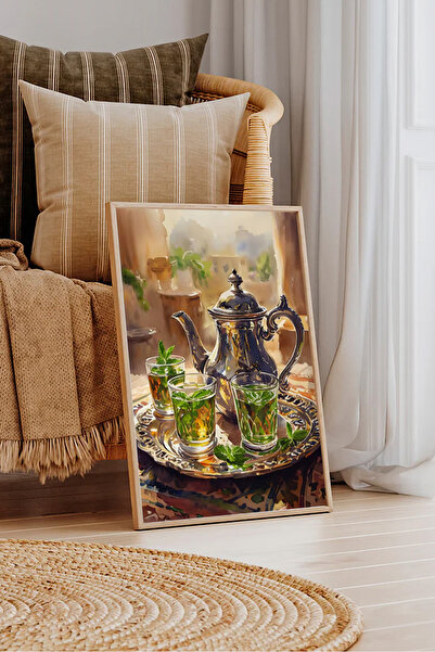 Dekorsiahome One Piece Wooden Framed Painting Tk0910