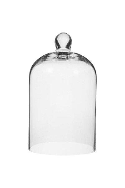 Generic Brand Luxshiny Clear Glass Dome Cloche Glass Display Cloche Dome with...