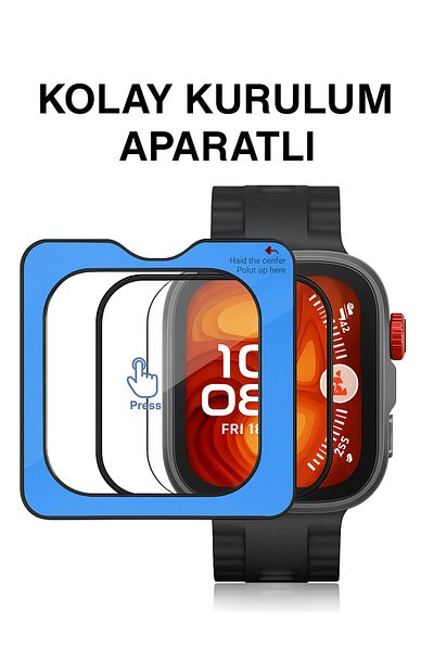 Novatis Huawei Fit 4 Pro Fully Covering Curved Nano Screen Protector Hd with Compatible Apparatus