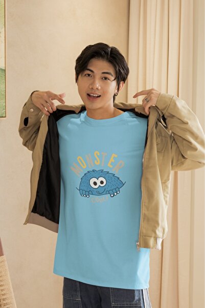 ArtYus ΑΝΔΡΙΚΟ/ΓΥΝΑΙΚΕΙΟ ΜΠΛΟΥΖΑ MONSTER COOL TRANSFER ΜΕ ΣΤΑΥΡΩΜΕΝΟ ΣΤΑΥΡΟ Μ...