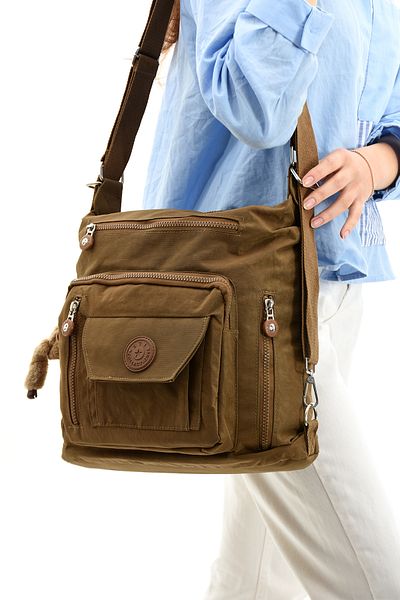 yuzuco Ultra Light Both Back and Shoulder Women's Bag Black (Model: 571-5B)