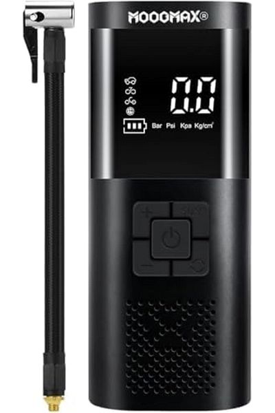 MOOGMAX - Car air blower MX-VC027 Smart Digital Display Multi-Functional Portable Tyre Inflator