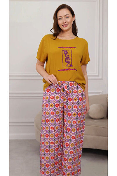 Clyfora Desenli Pijama Takımı