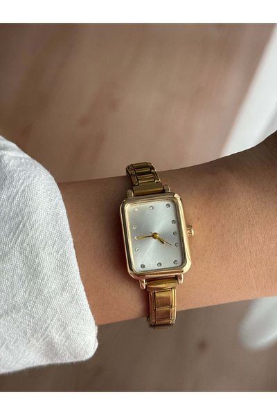 Vola Collection White Dial Steel Gold Cord Nomination Women Wrist Watch -50