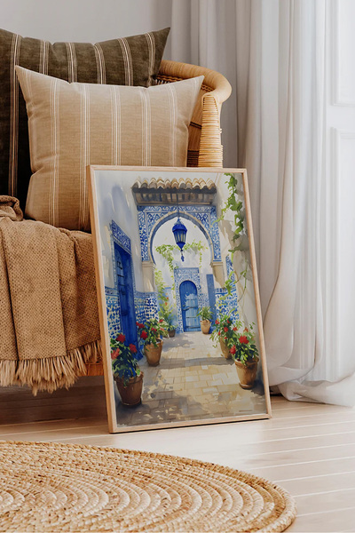 Dekorsiahome One Piece Wooden Framed Painting Tk0926