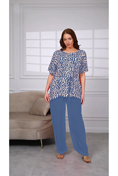 Clyfora Patterned Bottom - Top Set