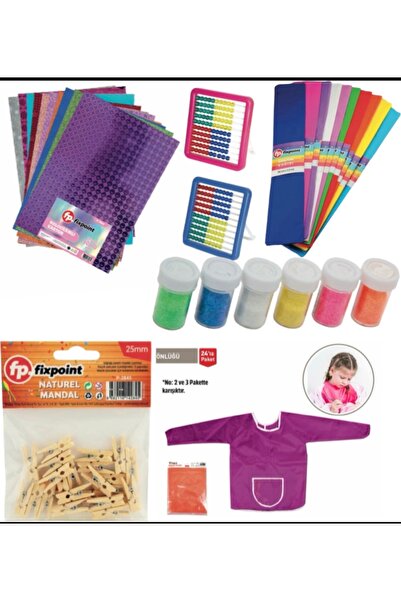 A&G world 42 Parça Anaokulu Kırtasiye Seti Bütün İhtiyaçlar Tek Pakette 42 Parça Ekonomik Set