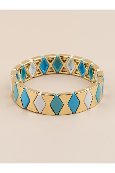 Portakal Esintisi Elariva Porcelain Coated Elastic Bracelet