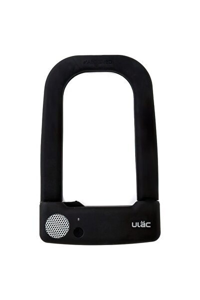 ULAC Bangdogge Bike Lock with Alarm, Ultra-Resistant Steel, Black