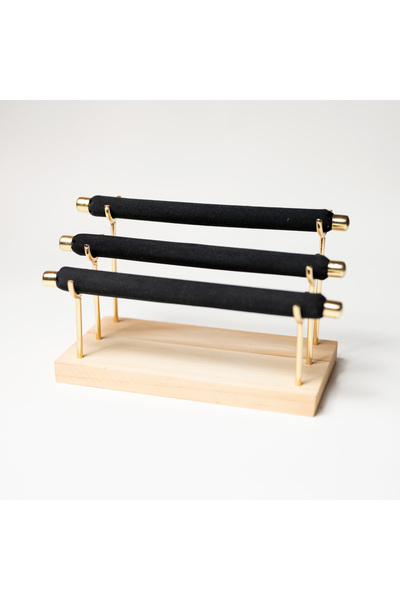 OEM Organizator de bijuterii din lemn auriu