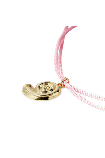 Flying Tiger Copenhagen Gold Deniz Kabuğu Detaylı Pembe Kolye