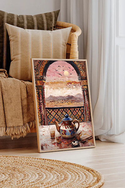 Dekorsiahome Tablou dintr-o bucată cu rama din lemn TK0941