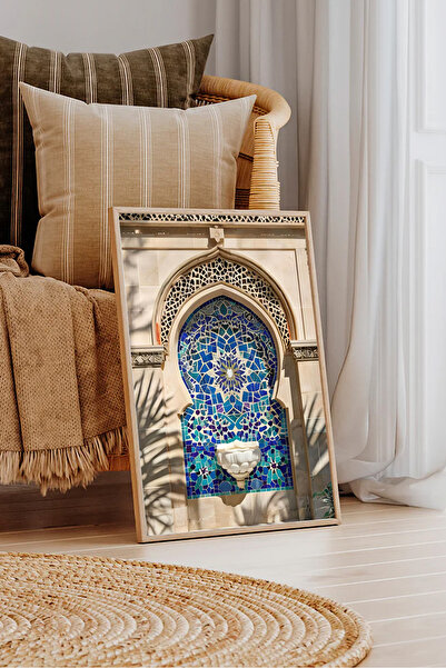 Dekorsiahome Tablou dintr-o bucată cu rama din lemn TK0943
