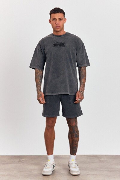 İLKCET MODA Το μπλουζάκι Future Wash Oversize