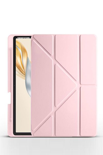 TEKNETSTORE Honor Pad X9A 11.5 Inch 2025 Tablet Compatible Case Folding Pen Holder Stand Smart Cover with Sleep Mode