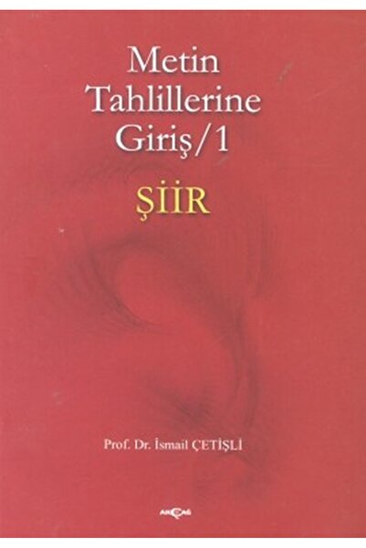 Generic Brand (Kitap) Metin Tahlillerine Giriş 1 Şiir
